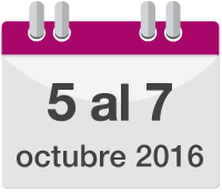 5 al 7 de octubre de 2016